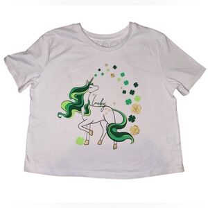 Girls St. Patrick’s Day Lucky Unicorn and clovers by Celebrate!